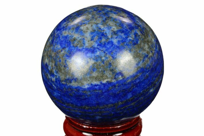 Polished Lapis Lazuli Sphere - Pakistan #171007